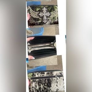 Camo Cross Wallet